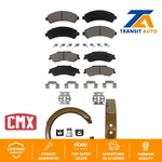 Front Rear Ceramic Brake Pads & Parking Shoes Kit For Chevrolet Gmc Blazer Jimmy. Fixed Price $89.69.