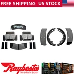 Front Rear Kit Metallic Pads & Brake Shoes For 2001-2002 Chevrolet Express 2500. Fixed Price $102.78.