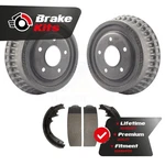 Rear Brake Drum Shoes Kit For 1985-1991 Gmc Jimmy. Fixed Price $115.71.