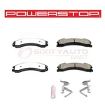 Powerstop Front Disc Brake Pad & Hardware Kit For 2016 Cadillac Escalade - Ay. Fixed Price $104.20.