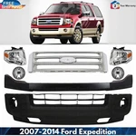 Front Lower Bumper Cover & Grille Assembly Kit 2007-2014 Ford Expedition. Fixed Price $510.00.