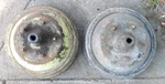 1940 1941 1942 1946 Ford Rear Brake Drums Hubs Original Pair 1947 1948. Fixed Price $575.00.