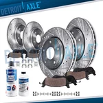 3.0L 11.10" Front 10.24" Rear Rotors Brake Pads For 1998-2002 Honda Accord 5-LUG. Fixed Price $152.01.