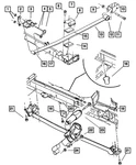 Genuine Mopar Spring Shackle Plate Outboard 4721393AA. Fixed Price $23.56.