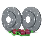 For Honda Civic 93-95 Brake Kit Ebc Stage 2 Sport Slotted Front W. Fixed Price $381.94.