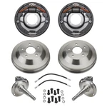 Speedway Bendix Drum Brake Kit, Fits Ford Early Spindle. Fixed Price $1014.99.
