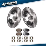 Brake Pads & Rear Disc Rotors For Toyota Camry Avalon Lexus ES350 2008-2011. Fixed Price $45.49.