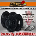 Fits 2003 2004 Chevrolet Silverado 2500 Drill Slot Brake Rotors Ceramic Blk. Fixed Price $444.66.