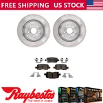 Rear Kit Brake Rotors + Ceramic Pads & Hardware For 2002-2004 Honda Odyssey. Fixed Price $195.62.
