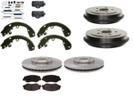 Front Rotor Pad Rear Drum & Shoe Wheel Cylinder Springs Fit Dodge Neon 2000-2005. Fixed Price $176.95.