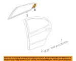 Chrysler Oem 98-04 Intrepid Rear Door Exterior Trim-filler Panel PB93DX9AD. Fixed Price $41.46.