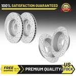 4PCS Front Rear Brake Disc Rotors For 2007 - 2018 Jeep Wrangler. Fixed Price $143.77.