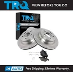 Trq Rear Brake Pad & Rotor Kit Ceramic Fits Mercedes-benz. Fixed Price $105.95.