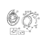 68159684AA Mopar Brake Backing Plate Rear Passenger Right Side Hand For Patriot. Fixed Price $108.74.
