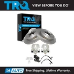 Trq Brake Pad & Rotor Kit Semi-metallic Fits Ford Mercury. Fixed Price $221.95.