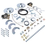 Complete Disc Conversion Kit + Parking Brakes Ford 8" 9" Small Bearing. Fixed Price $396.00.