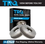 Trq Rear Brake Drum Set Fits 2005-2022 Toyota Tacoma 6 Lug. Fixed Price $134.95.