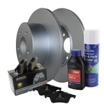 Rear Brake Kit 286MM Rotors Akebono Ceramic Pads For 9-3 900 L100 L200 LW1 LW300. Fixed Price $167.95.
