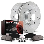 Power Stop K4745 Rear Z23 Carbon Fiber Brake Pads With Drilled & Slotted Brak.... Fixed Price $283.55.