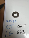 (1) Genuine Gm Spindle Nut Washer 457707, Vintage Oem,nos, Sold Individually. Fixed Price $8.10.