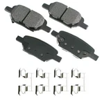 Akebono ACT1033 Proact Ultra Premium Ceramic Disc Brake Pad Kit. Fixed Price $58.53.