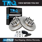 Trq Brake Rotor & Posi Ceramic Pad W/ Hardware Front Kit Ford F150 Lincoln. Fixed Price $198.95.