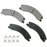 Akebono ACT1411 Proact Ultra Premium Ceramic Disc Brake Pad Kit. Fixed Price $95.86.