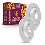 Rear Disc Brake Rotor For 11-18 Volvo S60 16-18 Cross Country 08-16 S80 2 Pc. Fixed Price $91.97.