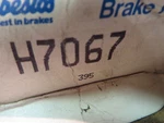Brake Hardware Kit Raybestos Nos # H7067. Fixed Price $9.88.