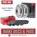 Brake Discs And Pads Set Rear For Vw Bora 1.6 99- 05 Petrol Apec. Fixed Price $73.91.
