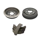 New Durable Rear Brake Shoe And Drum Kit Fits 1998 2009 Ford Ranger Mazda B4000. Fixed Price $185.77.