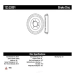 Brake Drum-c-tek Standard Centric 123.22001 Fits 02-05 Rover Freelander. Fixed Price $53.96.