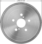 Brake Drum-premium Bendix PDR0832 Fits 2008 Toyota Prius. Fixed Price $80.99.