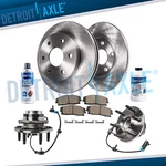 2WD Front Disc Rotors Brake Pads Wheel Hubs For Chevy Gmc Silverado Sierra 1500. Fixed Price $222.98.