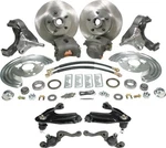 1963-74 Mopar A-body Front Drum To Disc Brake Conversion Set With Steel Upper. Fixed Price $698.99.