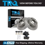 Trq Rear Brake Pad & Rotor Kit Ceramic Fits Audi. Fixed Price $65.95.