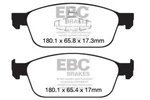 Ebc Brakes Disc Pad Set DP22145. Fixed Price $165.27.