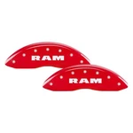 For Ram 1500 Classic 19-24 Caliper Covers Gloss Red W. Fixed Price $299.99.