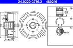 Ate 24.0220-3726.2 Brake Drum Ford, Mazda. Fixed Price $144.15.