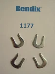 Bendix 1177 Emergency-hand Brake Drum Cable Lever Arm Retainer Clips Pack Of 4. Fixed Price $10.00.