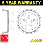 Fits Toyota Carina 1992-1997 1.6 1.8 2.0 Td Brake Drum Rear Apec 4243120190. Fixed Price $61.27.