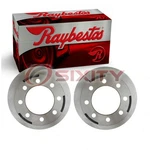 Pc Raybestos R-line Rear Disc Brake Rotors For 2007 Gmc Sierra 3500 Wm. Fixed Price $293.23.