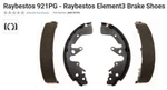 06-08 Suzuki Complete Rear Brakes Raybestos 921PG & 9791R And Ac Delco 18K1777. Fixed Price $64.99.