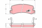 Trw GDB1168 Brake Pad Set, Disc For, Holden, Lexus, Toyota. Fixed Price $27.49.