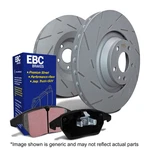 Ebc S2KR1294 Kits Greenstuff 2000 & Usr Rotors Rear. Fixed Price $404.06.