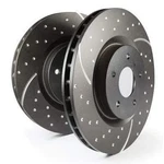 Ebc GD7087 Slotted & Dimpled Front Rotors For 2001-2012 Acura/honda 3.5L-2.0L. Fixed Price $285.59.