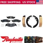 Front Rear Kit Metallic Brake Pads & Shoes For 1993 Jeep Grand Wagoneer. Fixed Price $107.74.