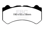 Ebc Yellowstuff Brake Pad Sets (DP41983R). Fixed Price $298.99.