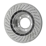 Genuine Porsche 911 2020-2023 Rear Right Brake Disc Rotor Drilled 992-615-602-A. Fixed Price $341.00.
