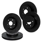 Ford Transit 14-19 Drilled & Slotted Front Rear Brake Rotor Set. Fixed Price $680.06.